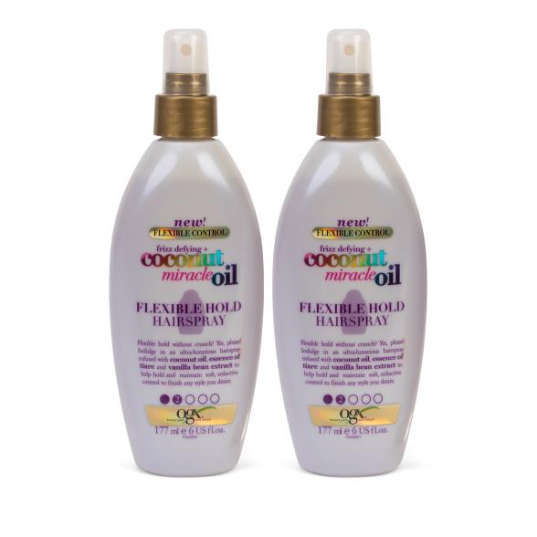 OGX COCONUT MIRACLE OIL Hold Spray 2 x 177 ml - 107700800000 - 1 - 588px