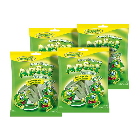Woogie Fruchtgummi Apfelringe 1kg - 108041100000 - 1 - 588px