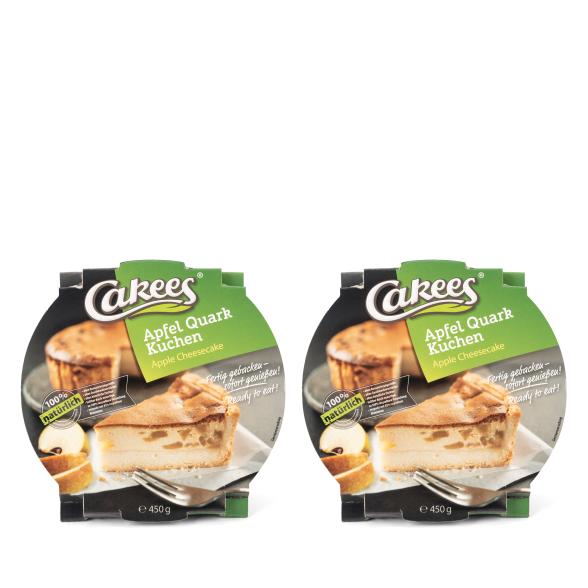 Cakees Apfel Quark Kuchen 2x 450g - 108083100000 - 1 - 588px