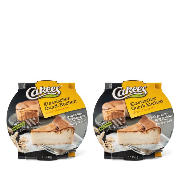 Cakees Klassischer Quarkkuchen 4x 450g - 108083800000 - 1 - 588px
