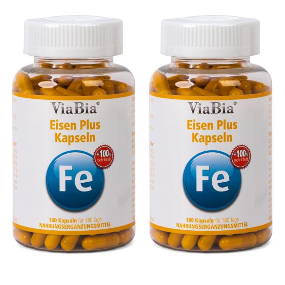 ViaBia Eisen Plus 2x180 Kapsel - 108197400000 - 1 - 588px