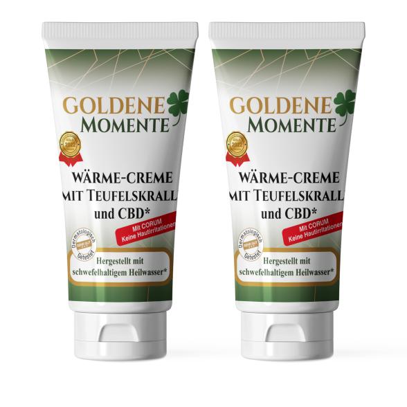 GOLDENE MOMENTE WÄRME-CREME CBD 2x150ml - 108469900000 - 1 - 588px