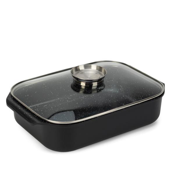 KING® Bräter Aluguss schwarz ca. 40 x 26 cm - 108654900000 - 1 - 588px