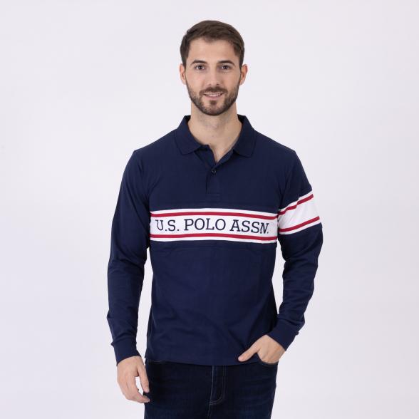 U.S. POLO ASSN. Langarm-Poloshirt marine - 108695400000 - 1 - 588px
