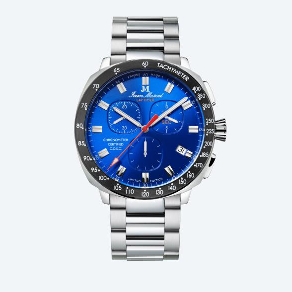 Jean Marcel Herrenuhr "Indianapolis" blau - 108788600000 - 1 - 588px