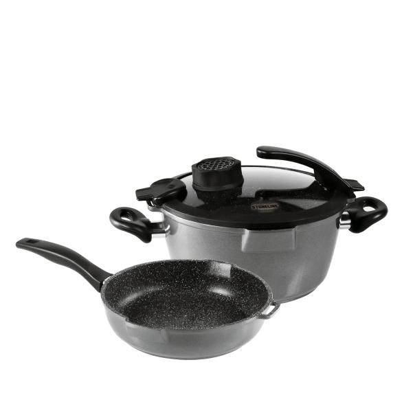 STONELINE® Kochgeschirr-Set, 3-teilig - 108988200000 - 1 - 588px