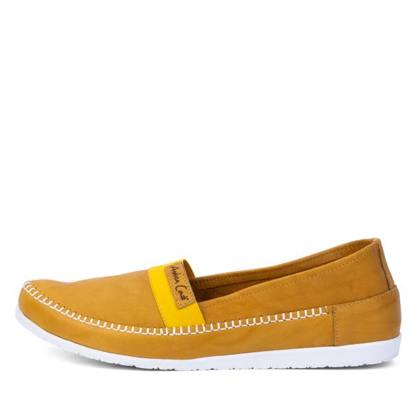 Andrea Conti Lederslipper gelb - 109137400000 - 1 - 588px