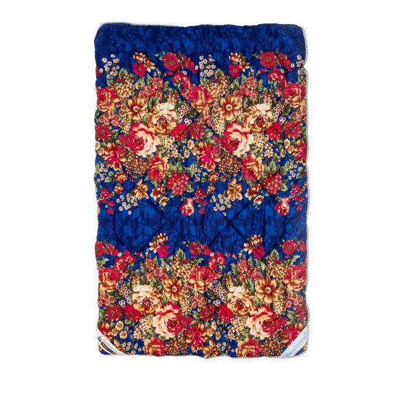 Stoffhanse Steppdecke 135x200cm 2tlg. floral blau - 109253200000 - 1 - 588px