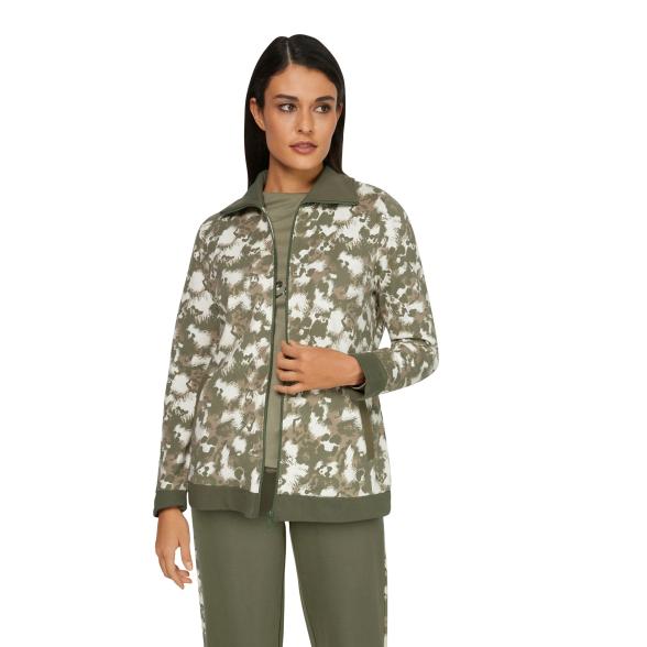feel good Damenjacke khaki-schlamm-bedruckt - 109263200000 - 1 - 588px