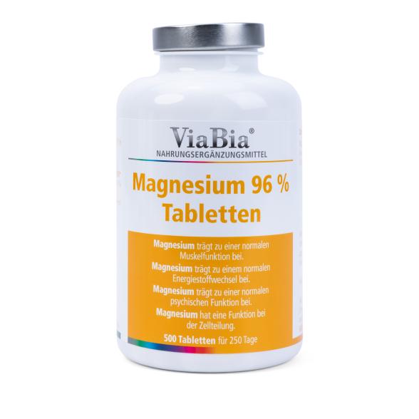 ViaBia Magnesium 96% 500 Tabletten - 109418900000 - 1 - 588px