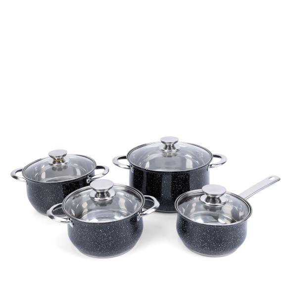 First Cuisine Topfset 8-teilig schwarz - 109424300000 - 1 - 588px