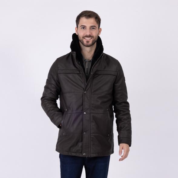 OTTO KERN Herren-Lederjacke 'Emilio' dunkelbraun - 109629500000 - 1 - 588px