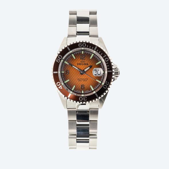 DELMA Herren "Santiago Degrading" Automatik orange - 109659100000 - 1 - 588px