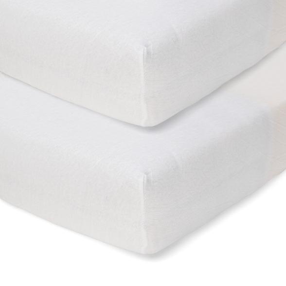 Spannbettlaken 2tlg. 160x200 weiß - 109693300000 - 1 - 588px