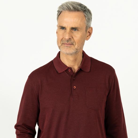 bugatti Herren Poloshirt bordeaux - 109694700000 - 1 - 588px