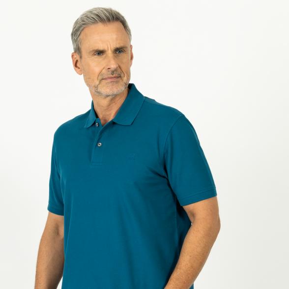 bugatti Herren Poloshirt petrol - 109695600000 - 1 - 588px