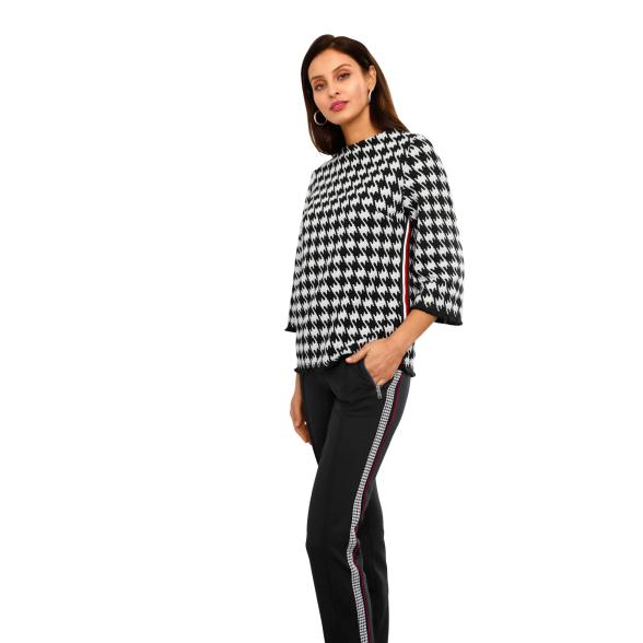 WITT WEIDEN Damen-Shirt schwarz/weiß - 109745300000 - 1 - 588px