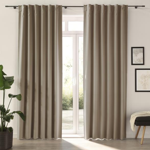 Delindo Thermo/Verdunklungsvorhang taupe - 109786700000 - 1 - 588px