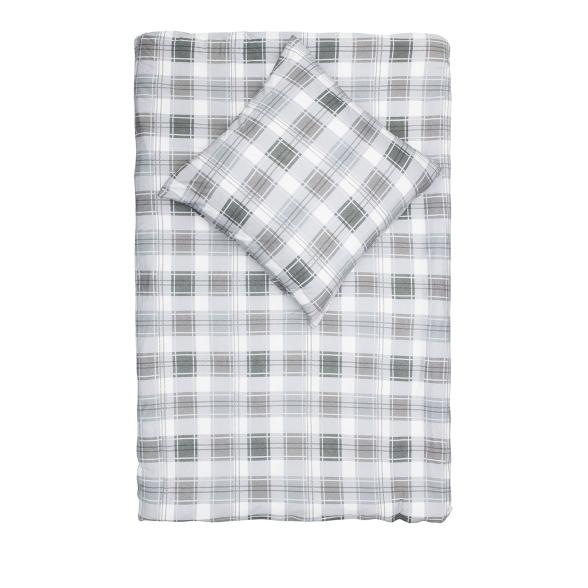 Jersey-Bettwäsche 135x200 weiß/grau - 109803400000 - 1 - 588px