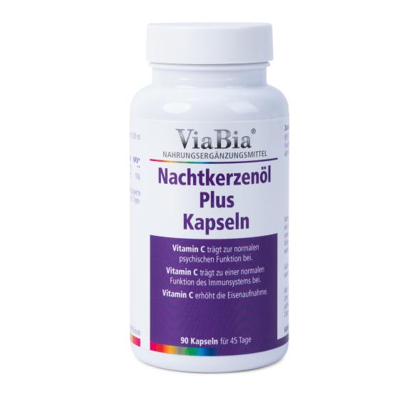 ViaBia Nachtkerzenöl Plus Kapseln 90 - 109805600000 - 1 - 588px