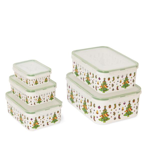 5tlg Vorratsdosen Tannenbaum - 109850700000 - 1 - 588px