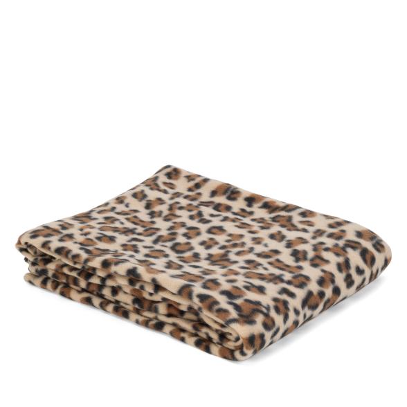 Polarfleece-Decke 130x170 Leopard beige - 109876800000 - 1 - 588px