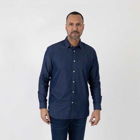 U.S. POLO ASSN. Herren Jeanshemd blau - 109885400000 - 1 - 588px