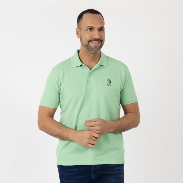 U.S. POLO ASSN. Herren Poloshirt grün 48 (M) - 109886600001 - 1 - 588px