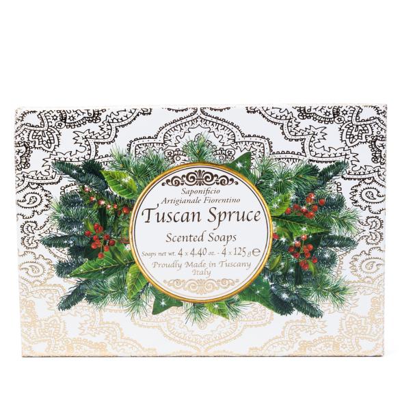 Hartseifen Set Tuscan Spruce Fichte 4x125g - 109914200000 - 1 - 588px