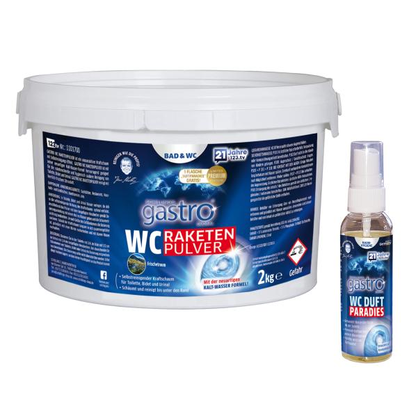 gastro Raketenpulver 2kg & WC-Duftparadies 100 ml - 109995700000 - 1 - 588px