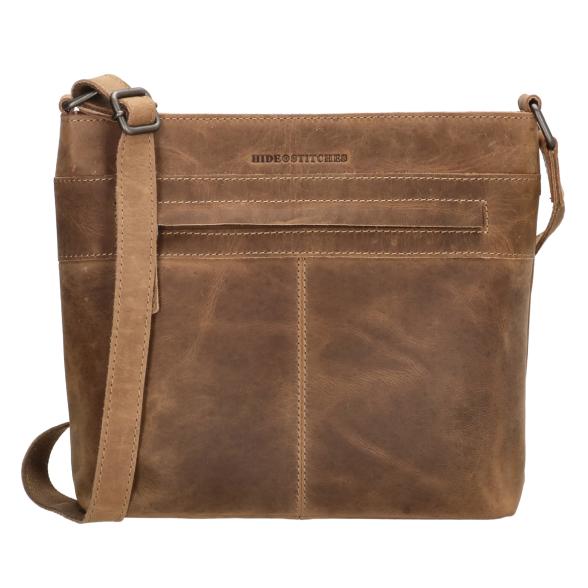 HIDE & STITCHES Hunterleder Umhängetasche braun - 109997400000 - 1 - 588px