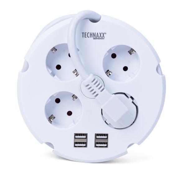 Kabeltrommel 4-fach mit USB - 110089300000 - 1 - 588px