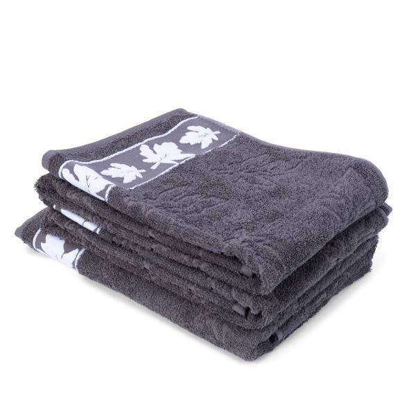 3tlg. Set Hand- und Duschtuch grau - 110118100000 - 1 - 588px
