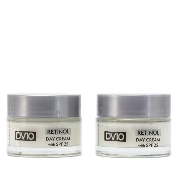 DV10 Retinol Day Cream SPF25 2x50ml - 110164900000 - 1 - 588px