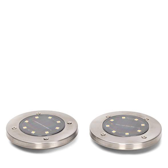 2er Set LED-Solar-Erdspießleuchten - 110173700000 - 1 - 588px