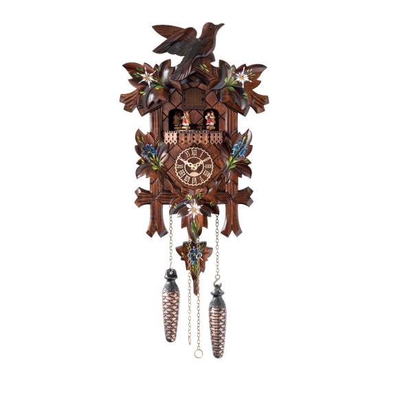 Trenkle Kuckucksuhr, Quarz, Musik, drehende Tänzer - 110292100000 - 1 - 588px