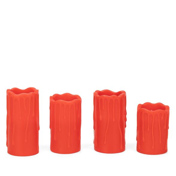 4er Set LED-Kerzen mit Fernbedienung - 110322900000 - 1 - 588px