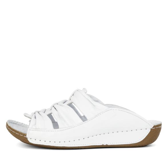 Andrea Conti Damen Lederpantolette weiß 42 - 110407100007 - 1 - 588px