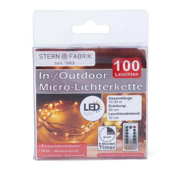 Mikro Lichterkette 100 LED´s - 110505000000 - 1 - 588px