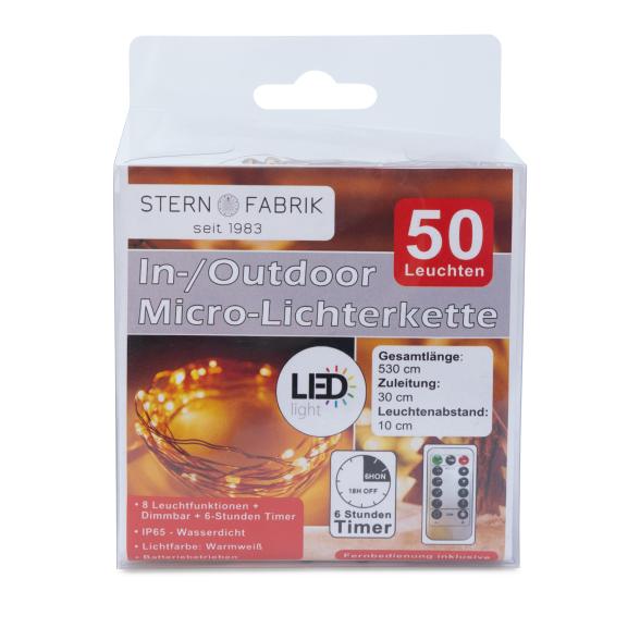 Mikro Lichterkette 50 LED´s - 110505100000 - 1 - 588px