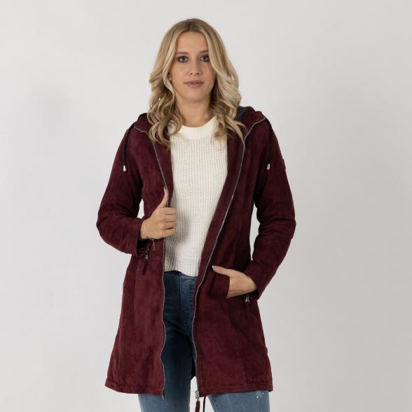 OTTO KERN Damen-Lederparka 'Suzanne' bordeaux - 110585200000 - 1 - 588px