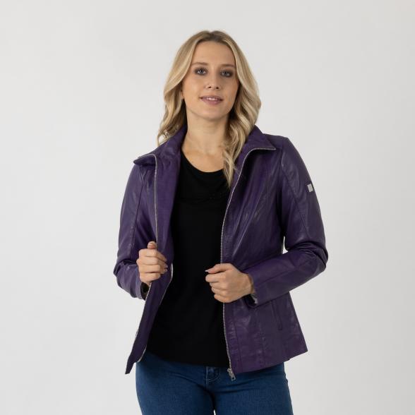 OTTO KERN Damen-Lederjacke 'Lilly' lila - 110586100000 - 1 - 588px