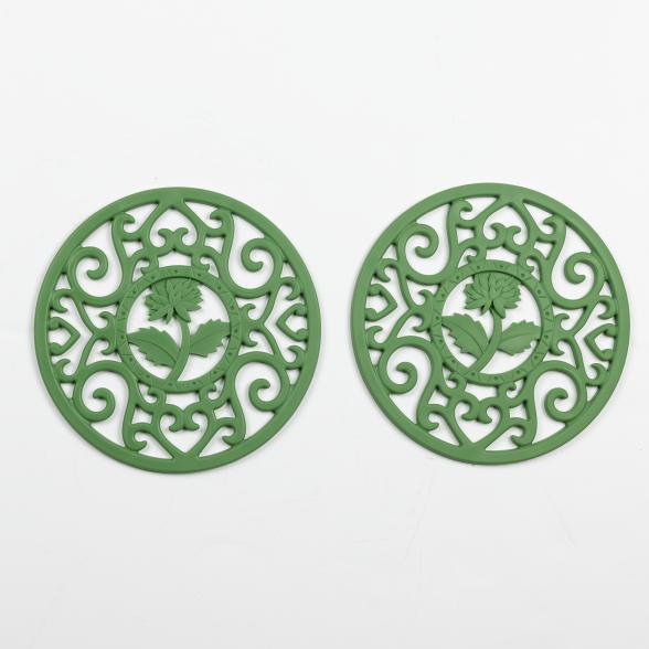 W&G Set Untersetzer Ornament grün - 110646100000 - 1 - 588px