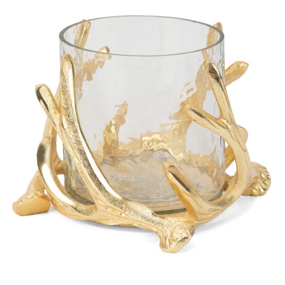 Windlicht Geweih aus Metall - 110671800000 - 1 - 588px