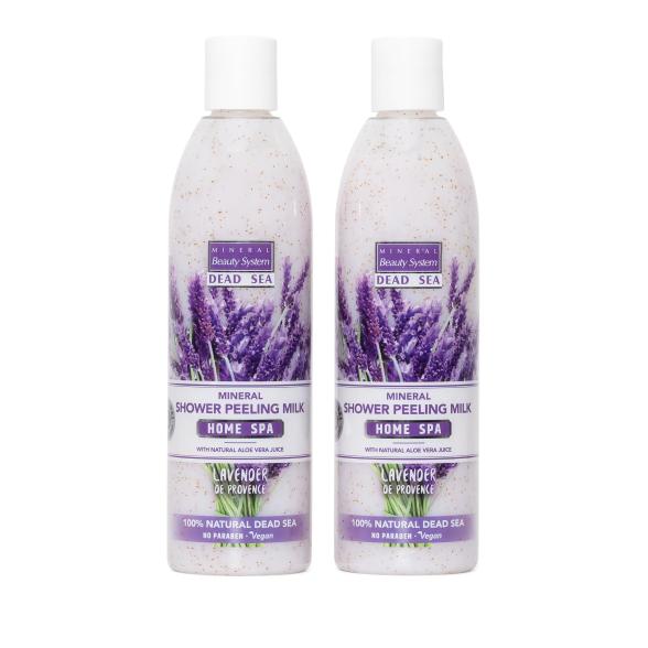 MBS Body Peeling Cleansing Gel Lavendel 2x300 ml - 110933500000 - 1 - 588px
