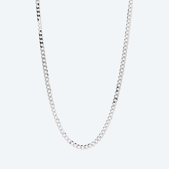 Panzerkette diamantiert 925 St. Silber, ca. 60 cm - 110997200000 - 1 - 588px