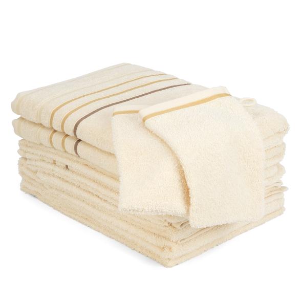 XXL Frottierset 10tlg. creme - 111027000000 - 1 - 588px