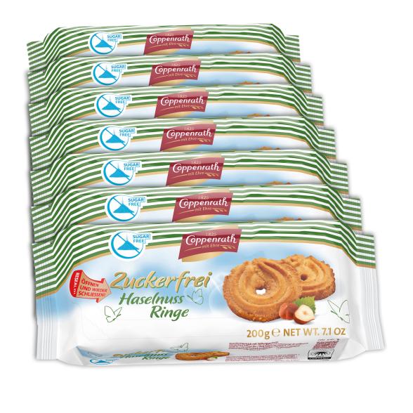 Coppenrath Haselnuss Cookies zuckerfrei - 111149600000 - 1 - 588px