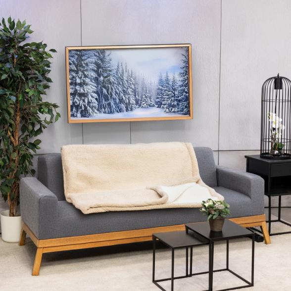 Castell Steppdecke Lammfelloptik 155x220cm - 111247500000 - 1 - 588px