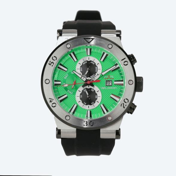 DeLorean Herren-Automatikuhr "Iron Sight" grün - 111763100000 - 1 - 588px